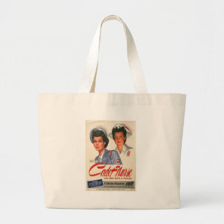 Cadet Nurse World War II Large Tote Bag