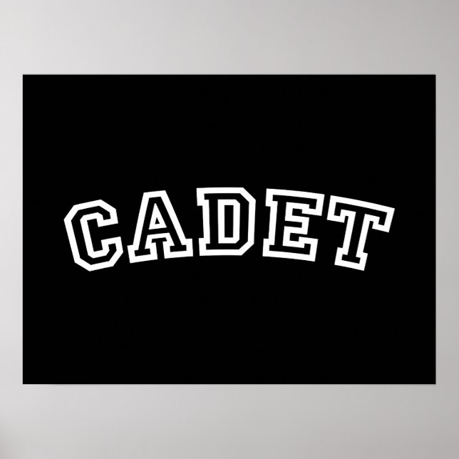 CADET POSTER (Front)