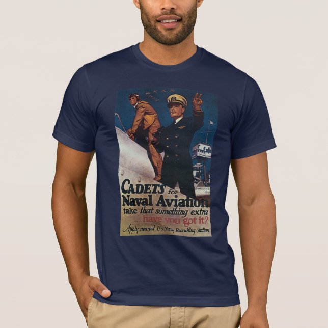 Cadets for Naval Aviation T-Shirt (Front)