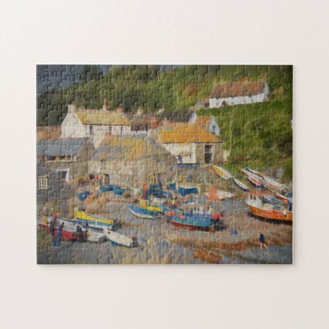 CADGWITH COVE CORNWALL 2 JIGSAW JIGSAW PUZZLE (Horizontal)