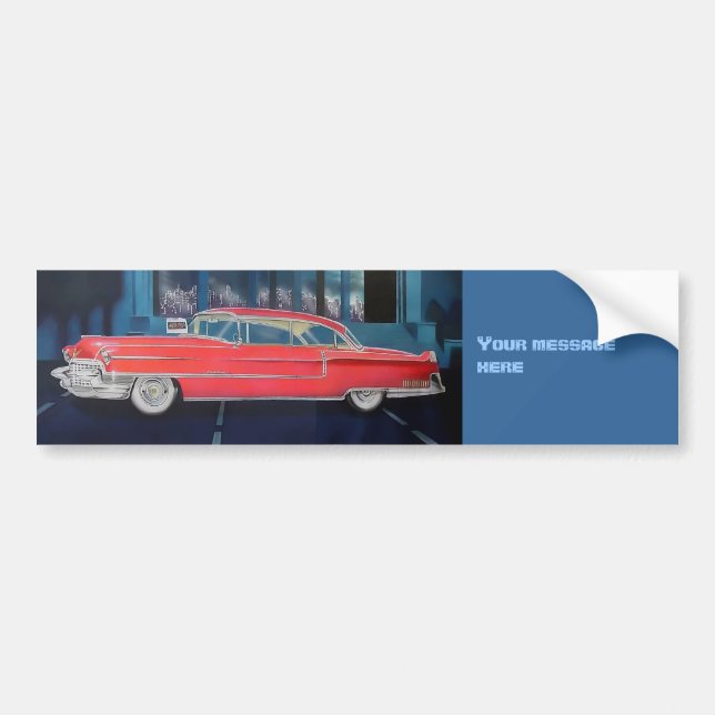 Cadillac bumper sticker (Front)