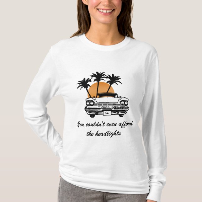 Cadillac Car T Shirt (Front)