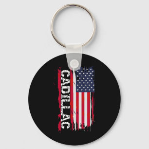 Cadillac City Key Ring