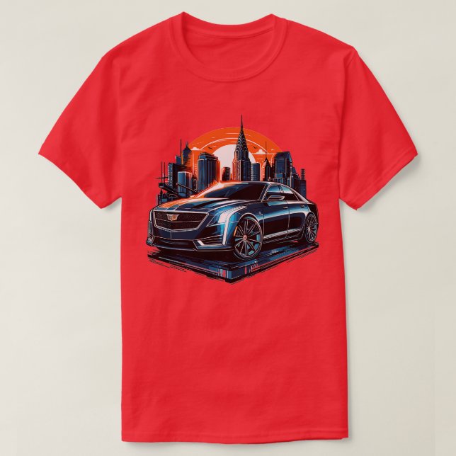 Cadillac CT6 5 T-Shirt (Design Front)