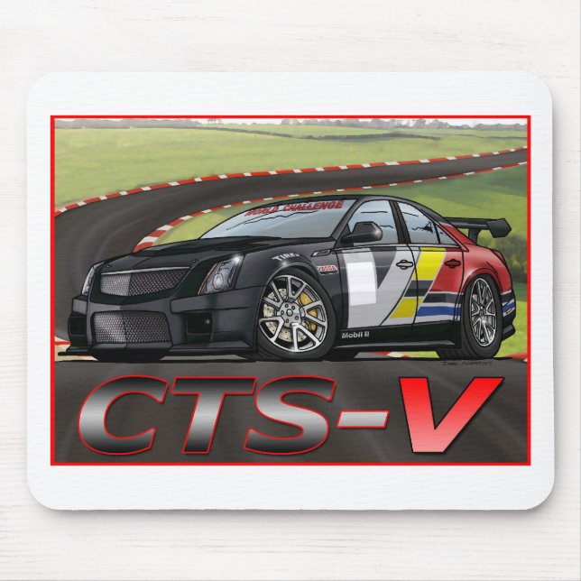 Cadillac CTS_V Mouse Mat (Front)