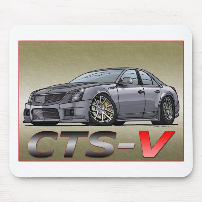 Cadillac CTS_V Mouse Mat (Front)