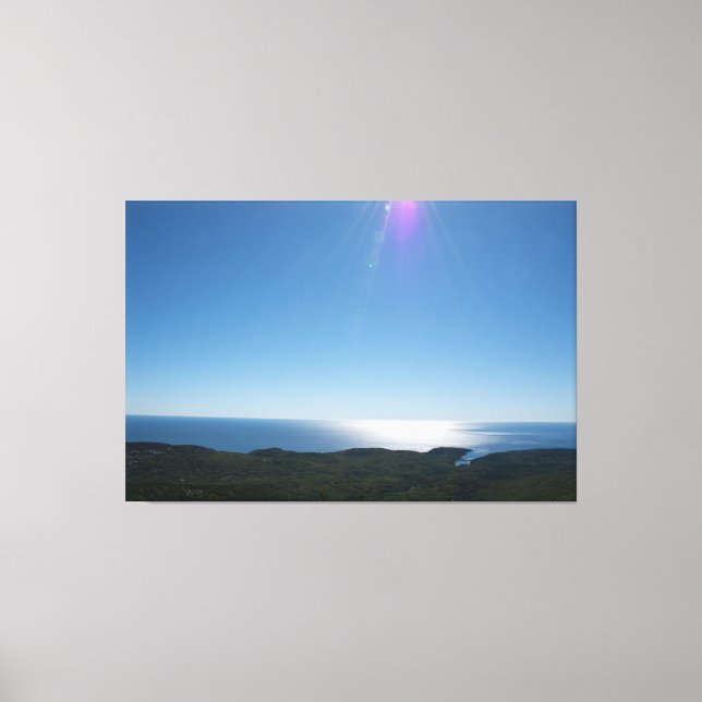 Cadillac Mountain 60" x 40", 1.5", Single canvas Print (Front)