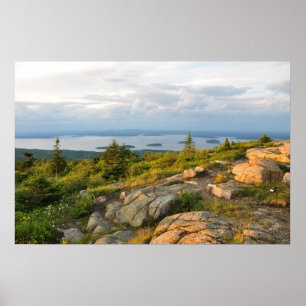 Cadillac Mountain Acadia National Park Poster