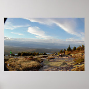 Cadillac Mountain Acadia National Park Poster