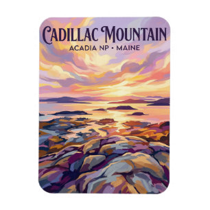 Cadillac Mountain, Acadia NP USA Magnet