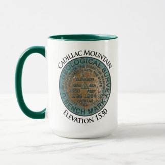Cadillac Mountain Geological Marker Mug