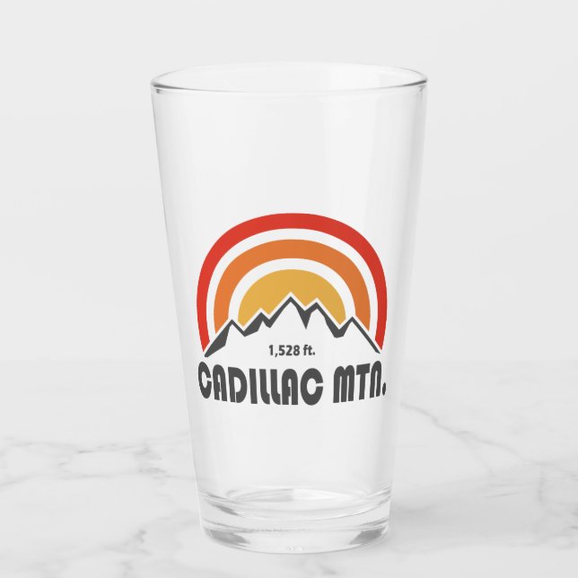 Cadillac Mountain Glass (Front)