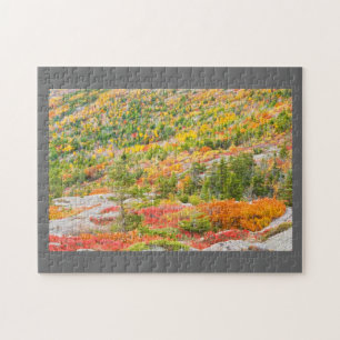 Cadillac Mountain in Fall, Acadia National Park Jigsaw Puzzle