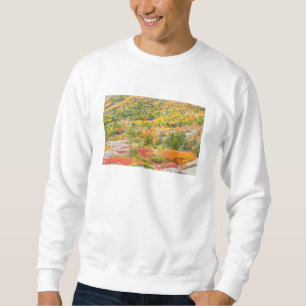 Cadillac Mountain in Fall, Acadia National Park Sweatshirt