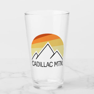 Cadillac Mountain Retro Glass