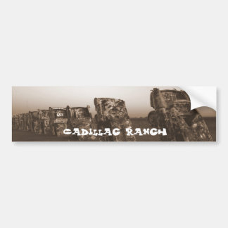 Cadillac Ranch Bumper Sticker