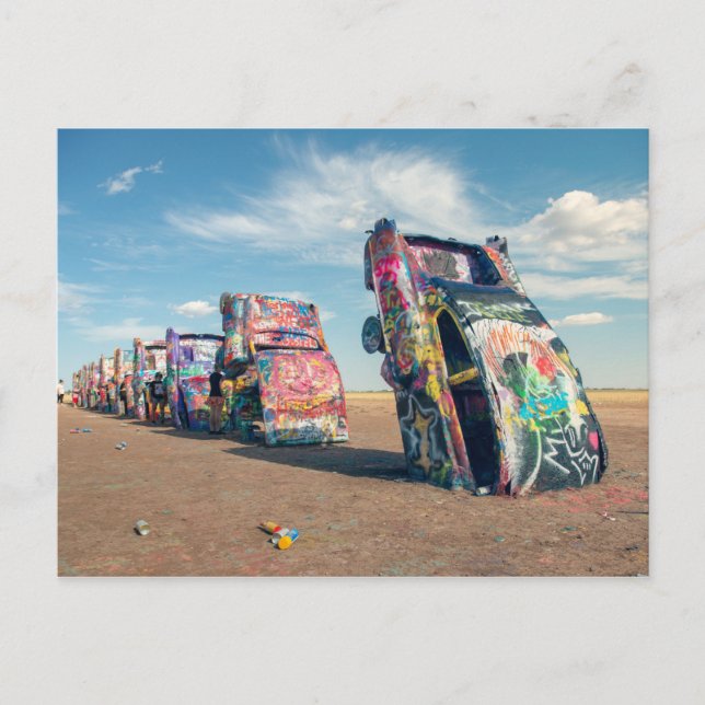 Cadillac Ranch Postcard (Front)