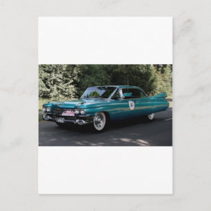 Cadillac, Series 62 Sedan 	  1959 Postcard