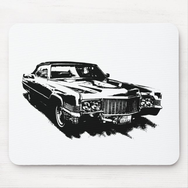 cadillac series deville eldorado sts classic rare mouse mat (Front)
