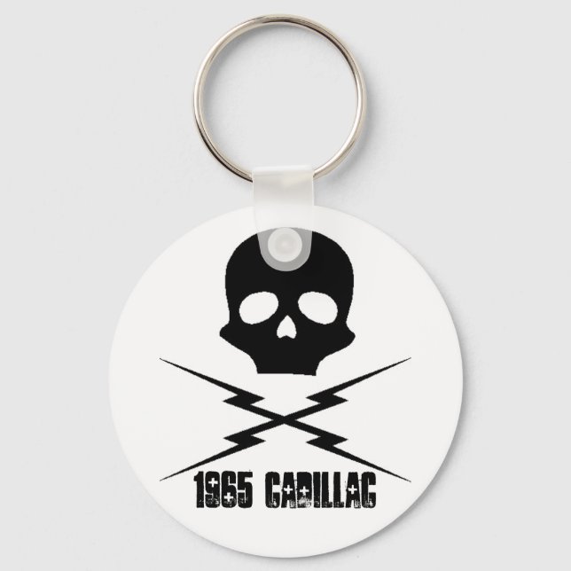 Cadillac Skull Key Chain (Front)