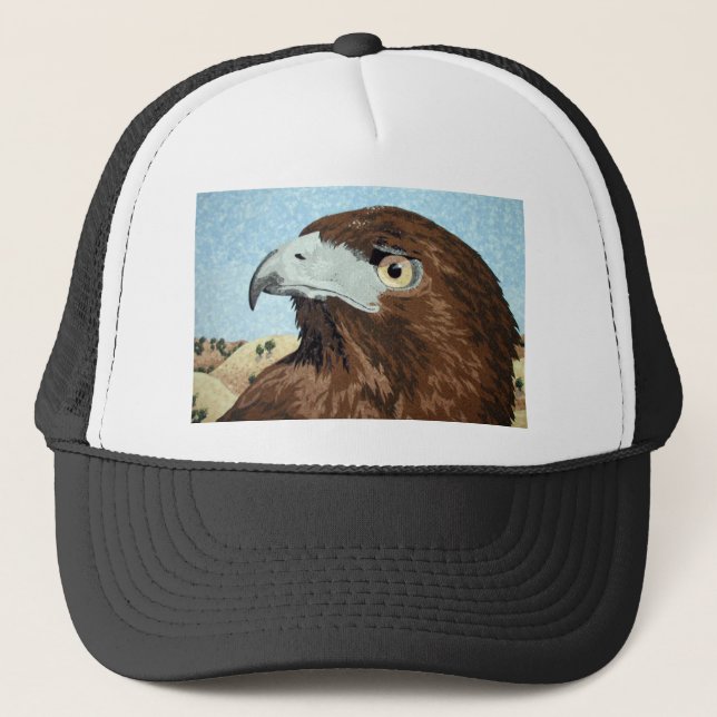 Cadir - Red-tail Hawk Trucker Hat (Front)