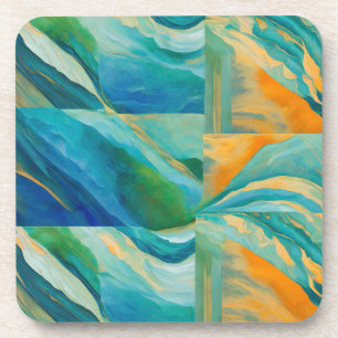 “Cádiz” A Colourful Tiled Effect Coaster