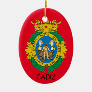 Cadiz*, Spain Christmas Ornament