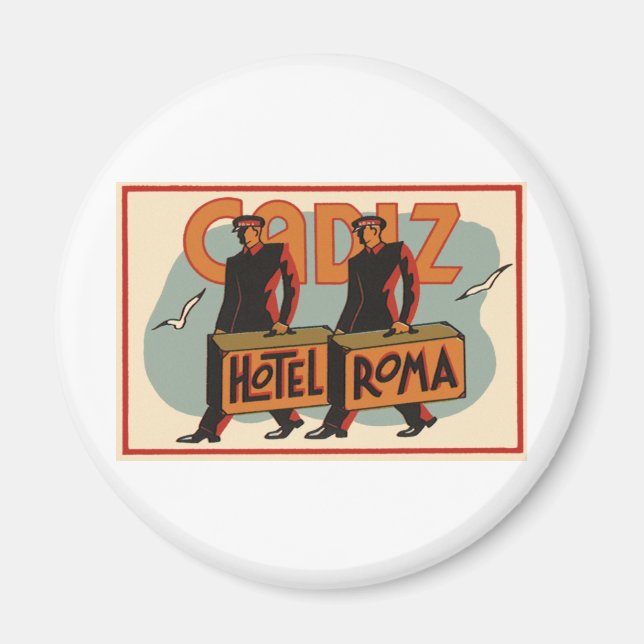 Cadiz Spain Magnet (Front)