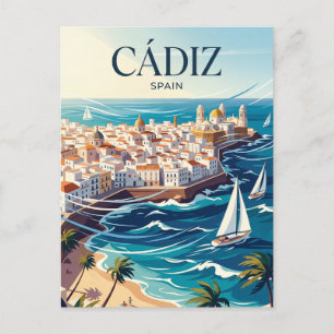 Cádiz Spain Postcard