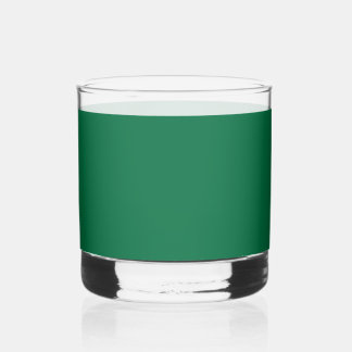 Cadmium green (solid color)  whiskey glass