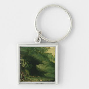 Cadmus and the Dragon Key Ring