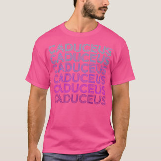 Caduceus Alchemy Hermetic Alchemist Retro T-Shirt