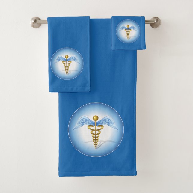 Caduceus Bath Towel Set (Insitu)