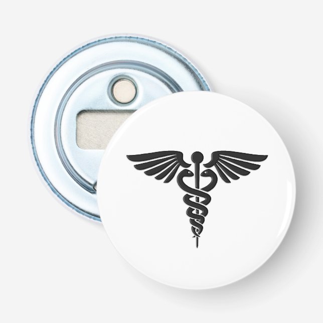 Caduceus Bottle Opener (Front)