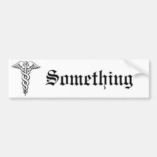 Caduceus Bumper Sticker