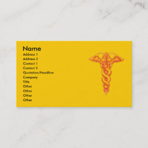 Caduceus Business Card