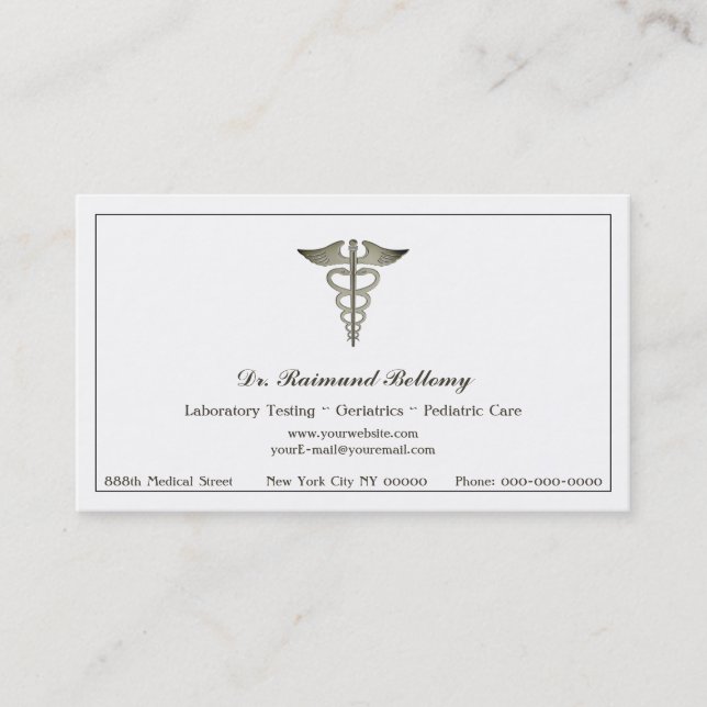 Caduceus Business Card (Front)