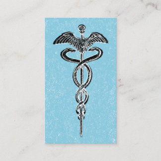 Caduceus Business Cards - Nurse Medical Medicine