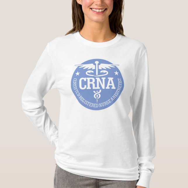 Caduceus CRNA shirts (Front)