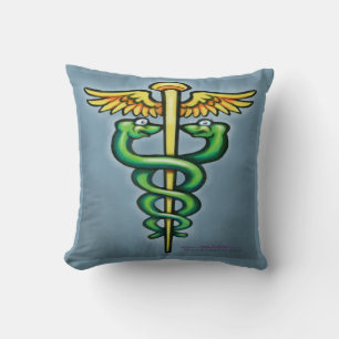 Caduceus Cushion