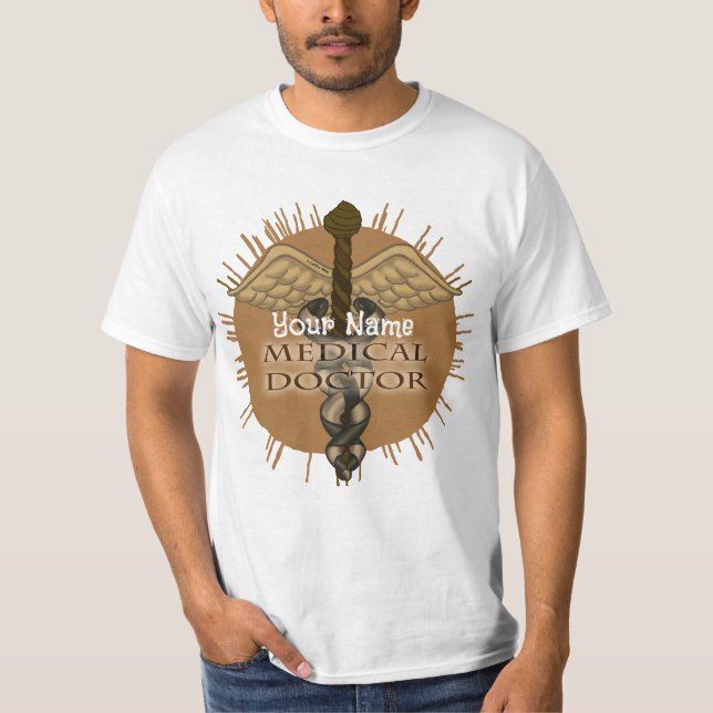 Caduceus doctor  T-Shirt (Front)