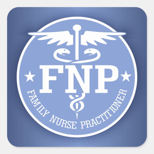 Caduceus FNP2 gifts Square Sticker (Front)