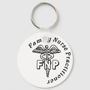 CADUCEUS FNP FAMILY NURSE PRACTITIONER KEY RING