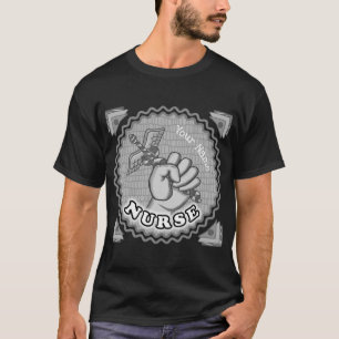 Caduceus Hand Nurse  t-shirt