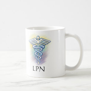 caduceus LPN mug