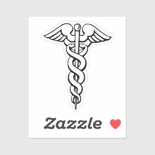 Caduceus Medical Symbol (Sheet)