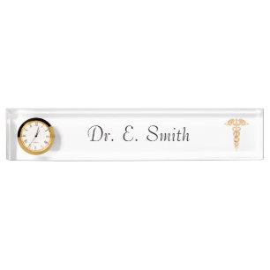 Caduceus Nameplate
