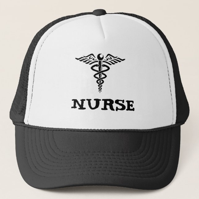Caduceus Nurse Hat (Front)