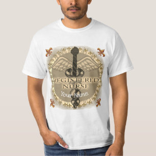 Caduceus Nurse Registered Nurse T-Shirt