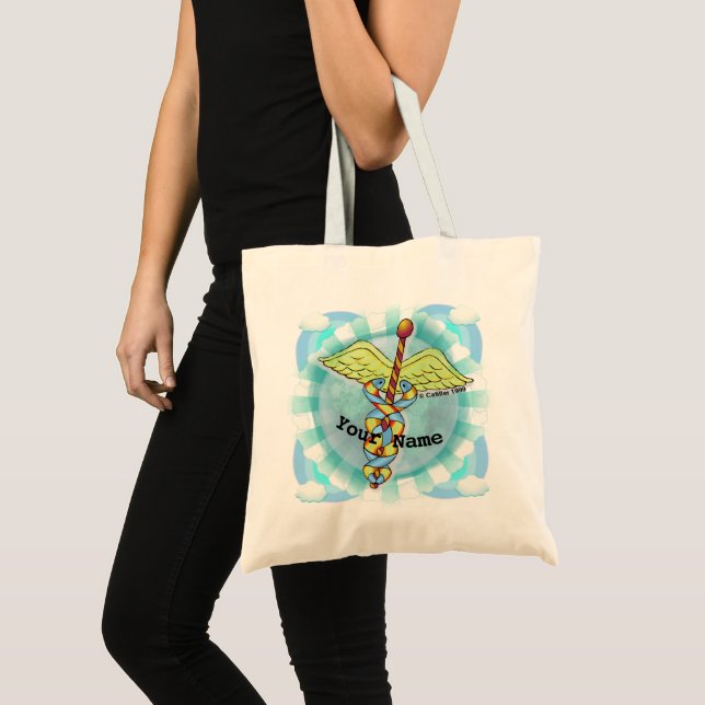 Caduceus Nurse tote bag (Front (Product))